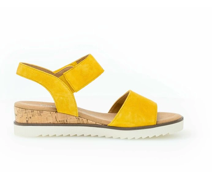 Gabor Sandaler Dame Gul | DK0002481