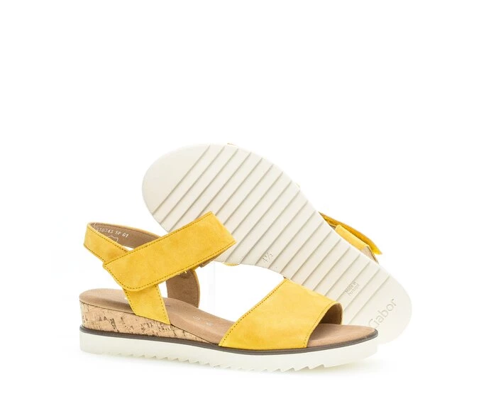 Gabor Sandaler Dame Gul | DK0002481