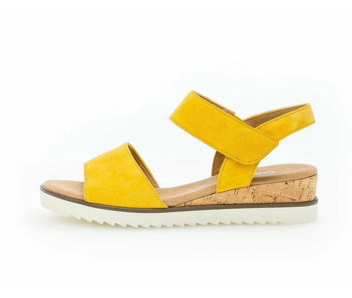 Gabor Sandaler Dame Gul | DK0002481