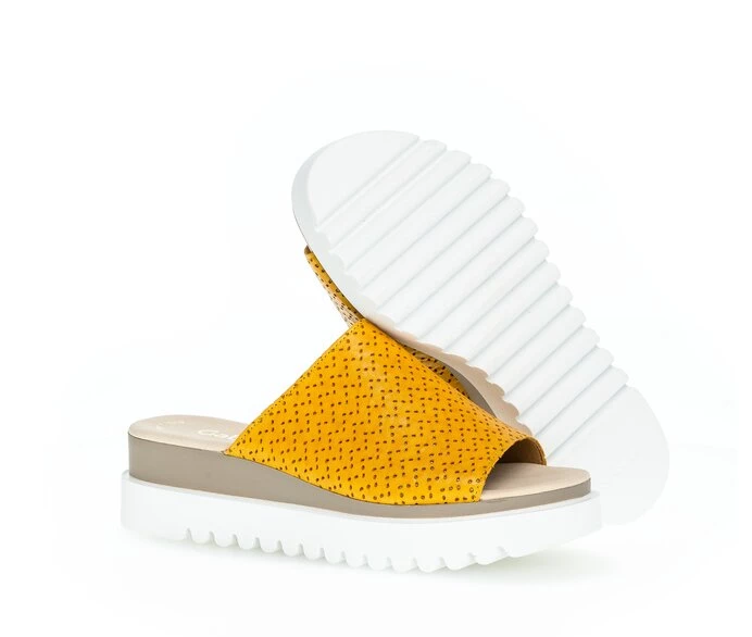 Gabor Sandaler Dame Gul | DK0002562