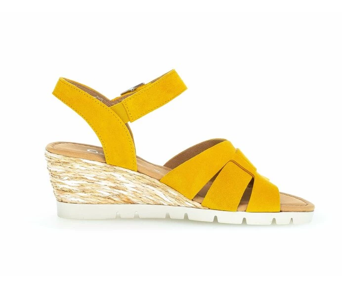 Gabor Sandaler Dame Gul | DK0002789