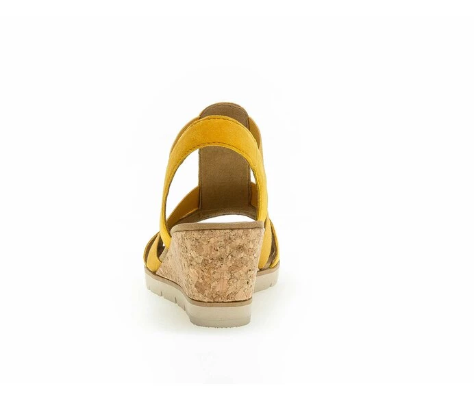 Gabor Sandaler Dame Gul | DK0002792