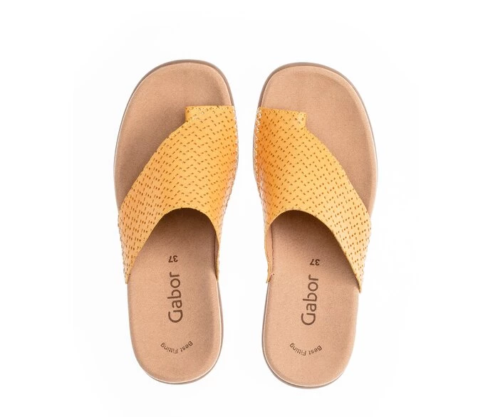 Gabor Sandaler Dame Gul | DK0002800