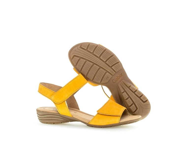 Gabor Sandaler Dame Gul | DK0002842