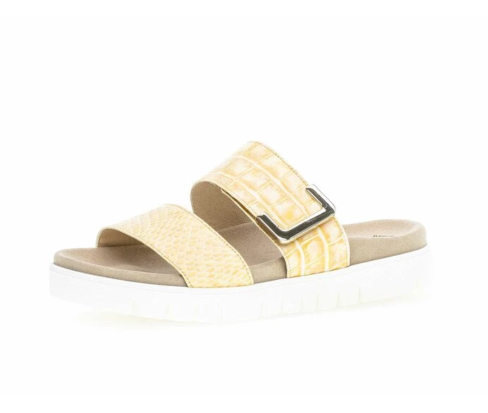 Gabor Sandaler Dame Gul | DK0002892