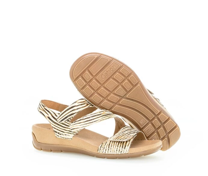 Gabor Sandaler Dame Guld | DK0002241