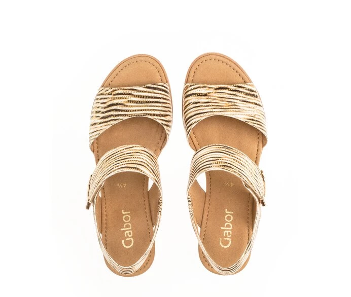 Gabor Sandaler Dame Guld | DK0002956