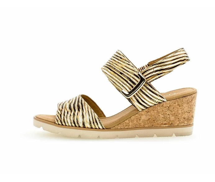 Gabor Sandaler Dame Guld | DK0002956