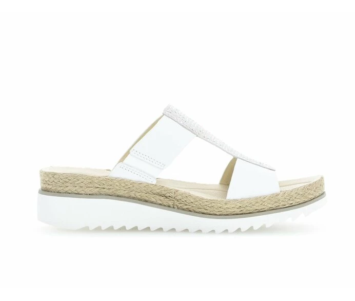 Gabor Sandaler Dame Hvide | DK0002237