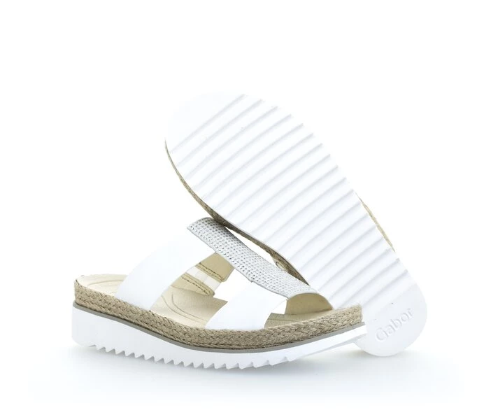 Gabor Sandaler Dame Hvide | DK0002237