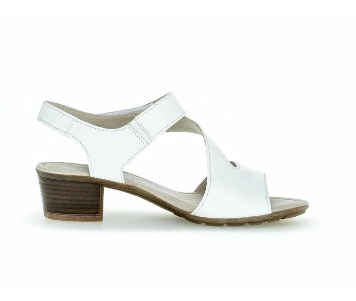 Gabor Sandaler Dame Hvide | DK0002313