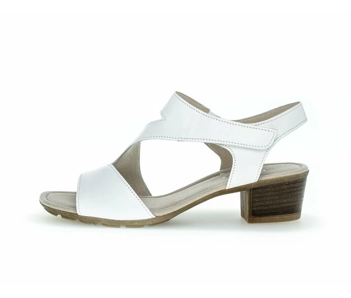 Gabor Sandaler Dame Hvide | DK0002313