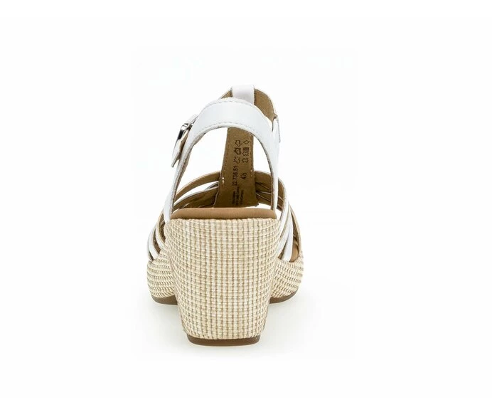 Gabor Sandaler Dame Hvide | DK0002322