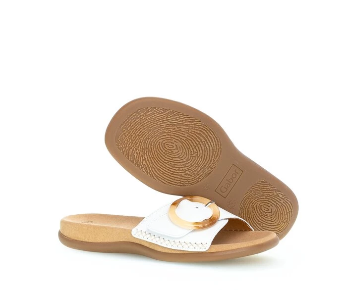 Gabor Sandaler Dame Hvide | DK0002367