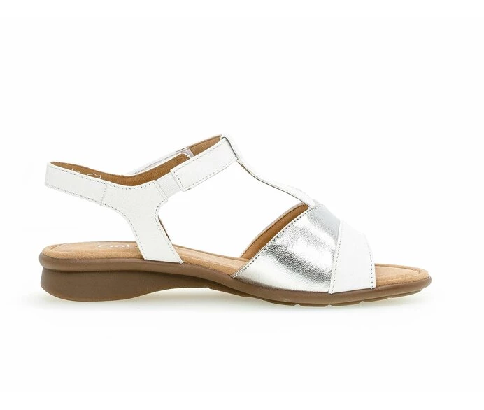 Gabor Sandaler Dame Hvide | DK0002465