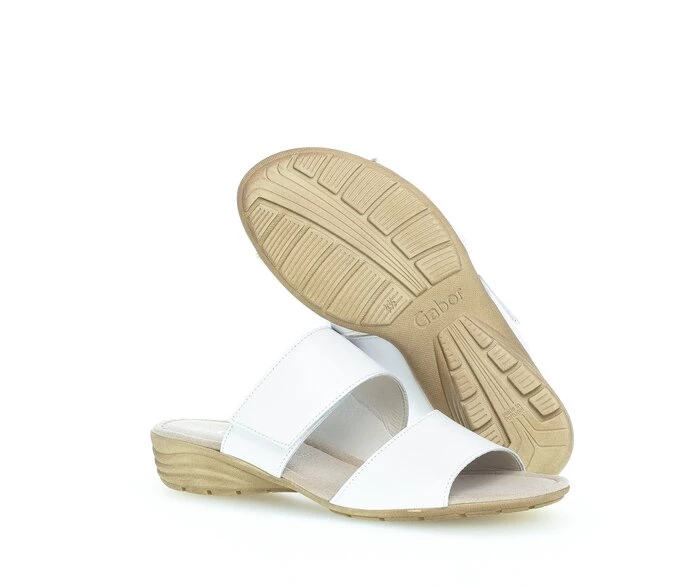 Gabor Sandaler Dame Hvide | DK0002475