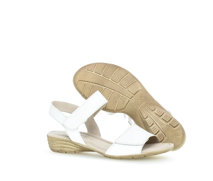 Gabor Sandaler Dame Hvide | DK0002478