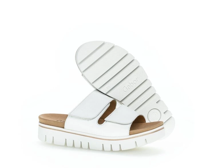 Gabor Sandaler Dame Hvide | DK0002508