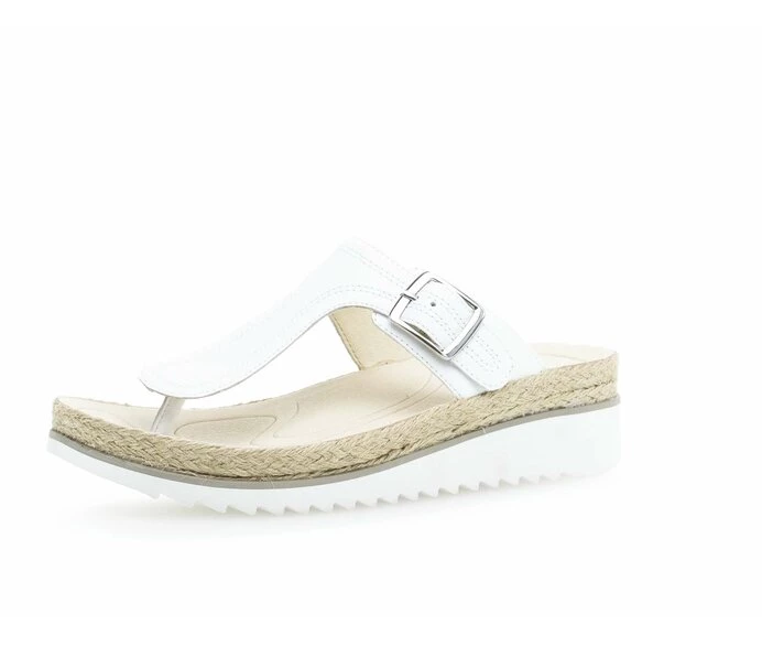 Gabor Sandaler Dame Hvide | DK0002511