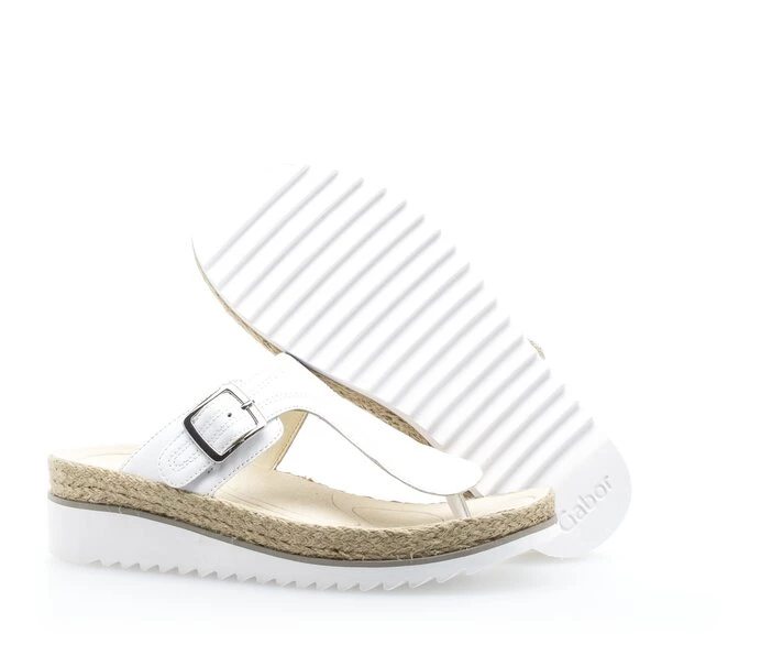 Gabor Sandaler Dame Hvide | DK0002511