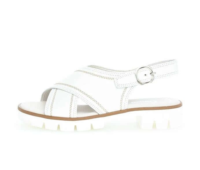 Gabor Sandaler Dame Hvide | DK0002513