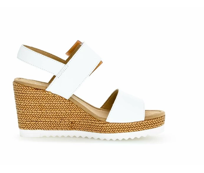 Gabor Sandaler Dame Hvide | DK0002543