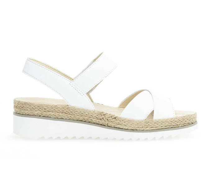 Gabor Sandaler Dame Hvide | DK0002610