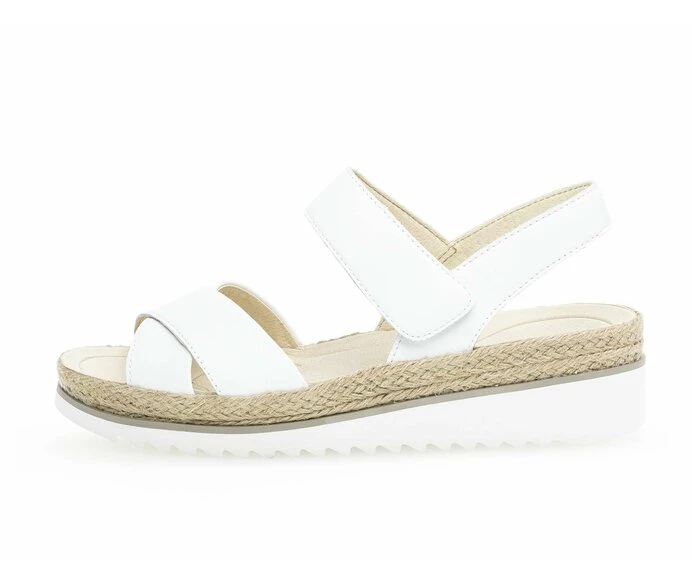 Gabor Sandaler Dame Hvide | DK0002610