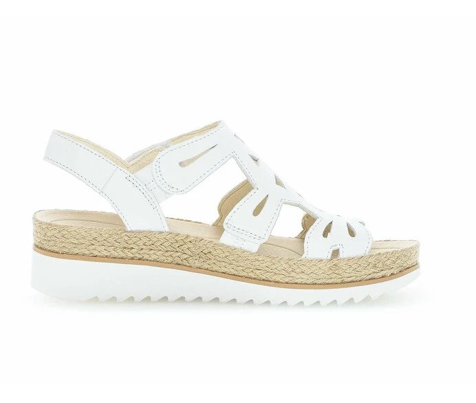 Gabor Sandaler Dame Hvide | DK0002620