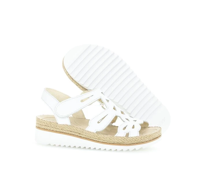 Gabor Sandaler Dame Hvide | DK0002620