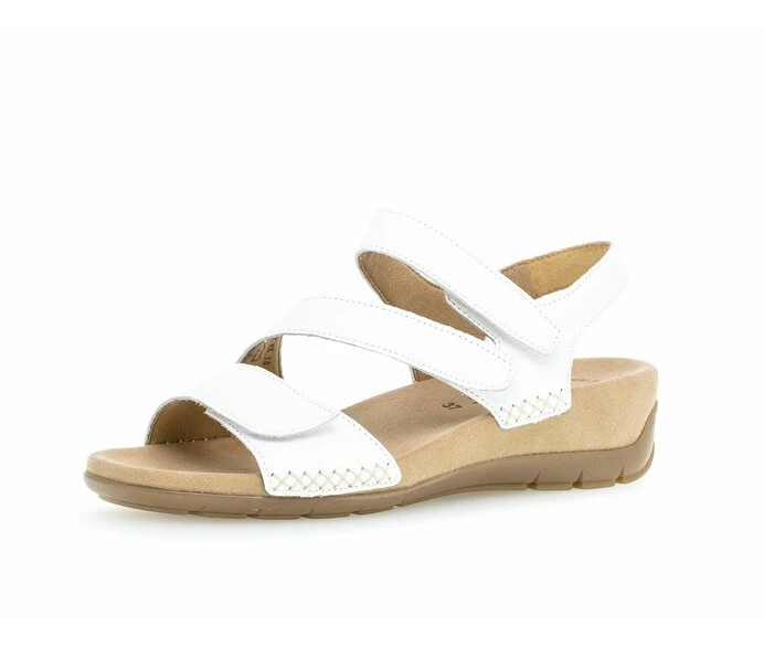 Gabor Sandaler Dame Hvide | DK0002632