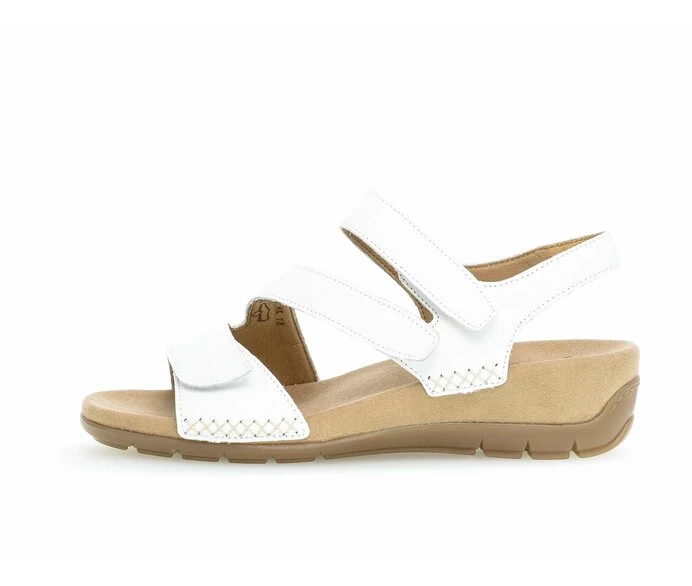 Gabor Sandaler Dame Hvide | DK0002632