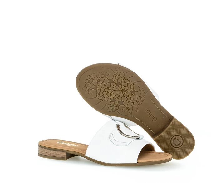 Gabor Sandaler Dame Hvide | DK0002641