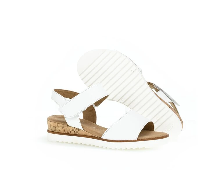 Gabor Sandaler Dame Hvide | DK0002711