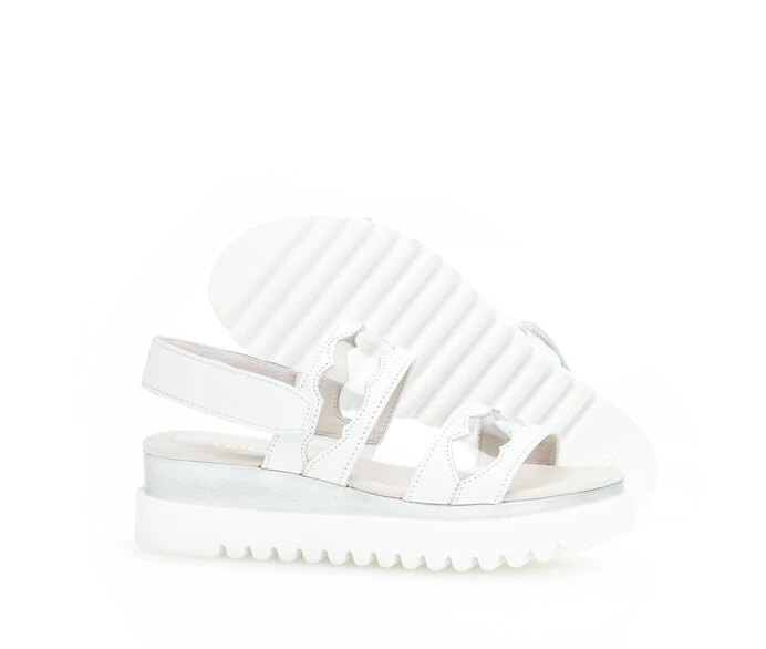 Gabor Sandaler Dame Hvide | DK0002743