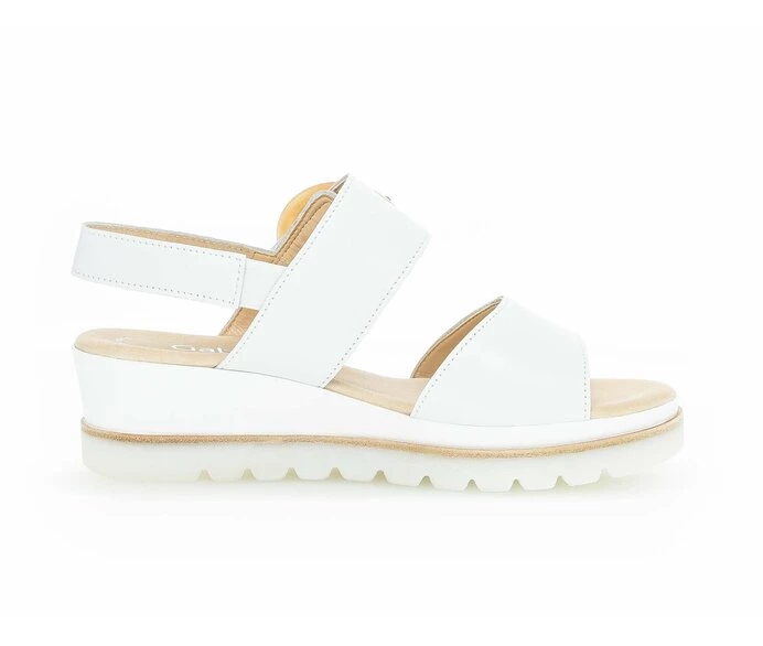 Gabor Sandaler Dame Hvide | DK0002775