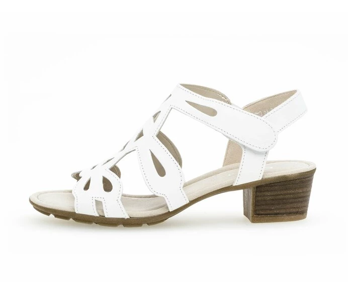 Gabor Sandaler Dame Hvide | DK0002799