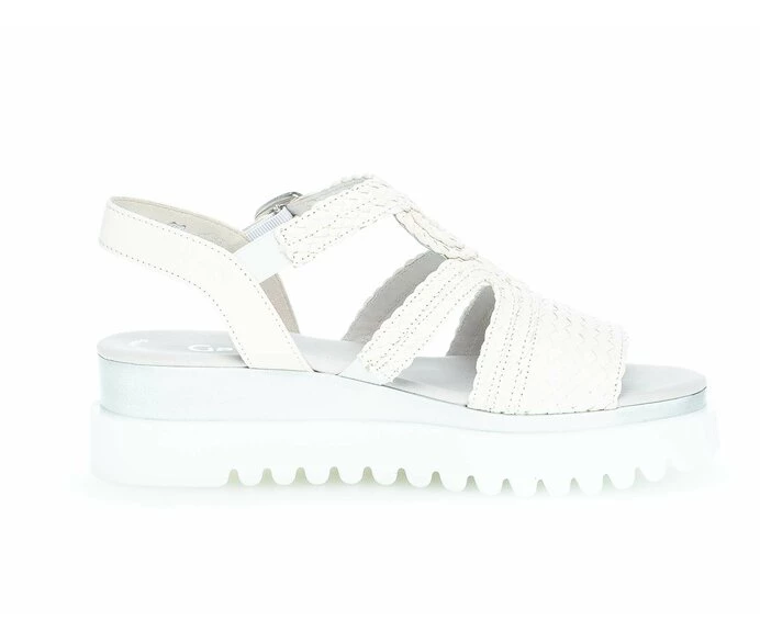 Gabor Sandaler Dame Hvide | DK0002829