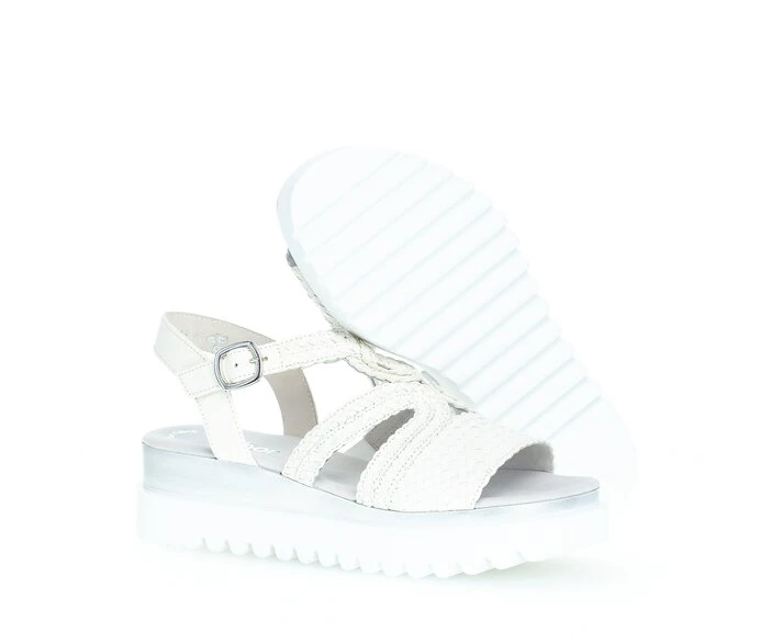 Gabor Sandaler Dame Hvide | DK0002829