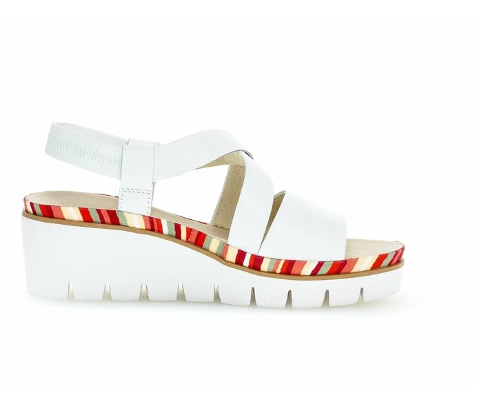 Gabor Sandaler Dame Hvide | DK0002854