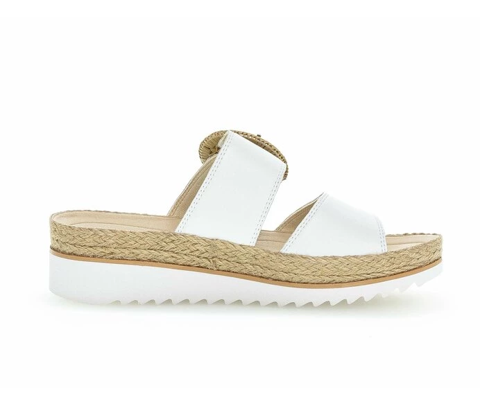 Gabor Sandaler Dame Hvide | DK0002923