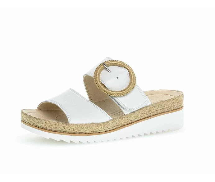 Gabor Sandaler Dame Hvide | DK0002923