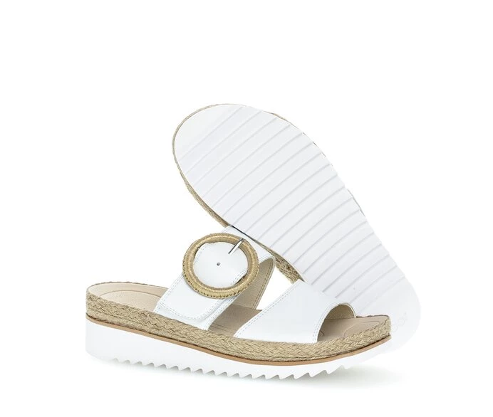 Gabor Sandaler Dame Hvide | DK0002923