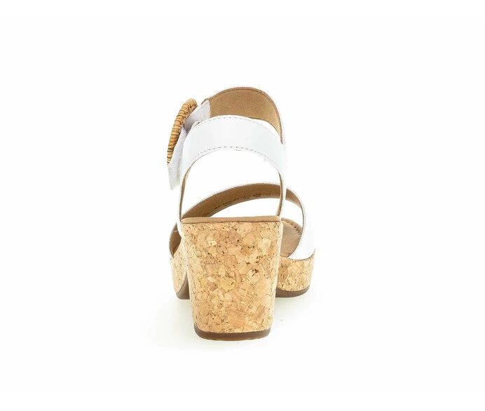 Gabor Sandaler Dame Hvide | DK0002943