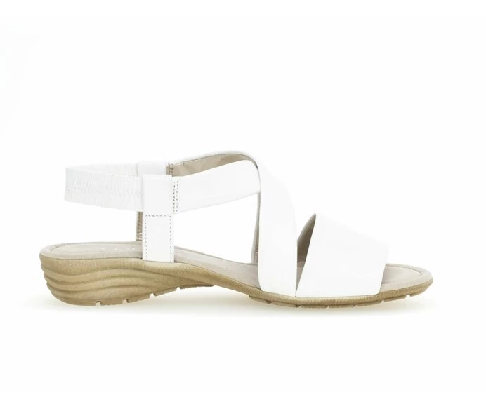 Gabor Sandaler Dame Hvide | DK0002947