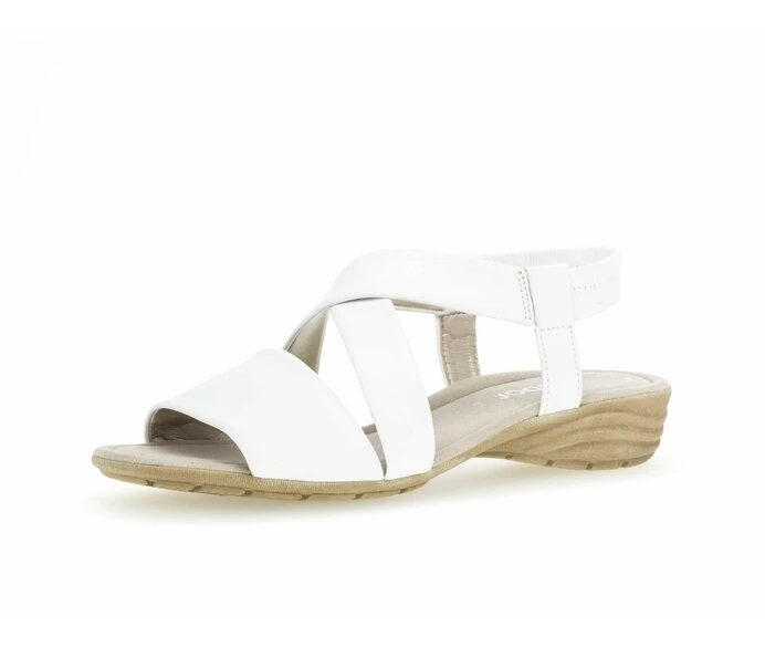 Gabor Sandaler Dame Hvide | DK0002947