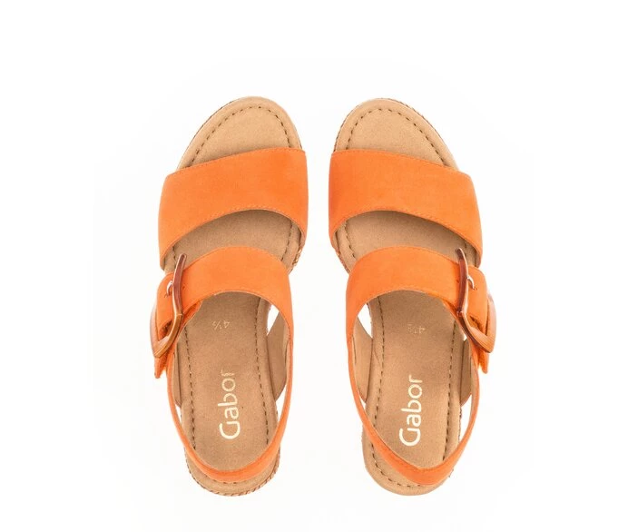 Gabor Sandaler Dame Orange | DK0002684