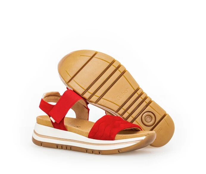 Gabor Sandaler Dame Rød | DK0002246