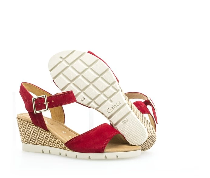 Gabor Sandaler Dame Rød | DK0002648