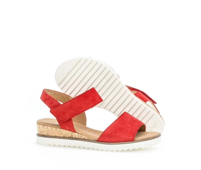 Gabor Sandaler Dame Rød | DK0002924